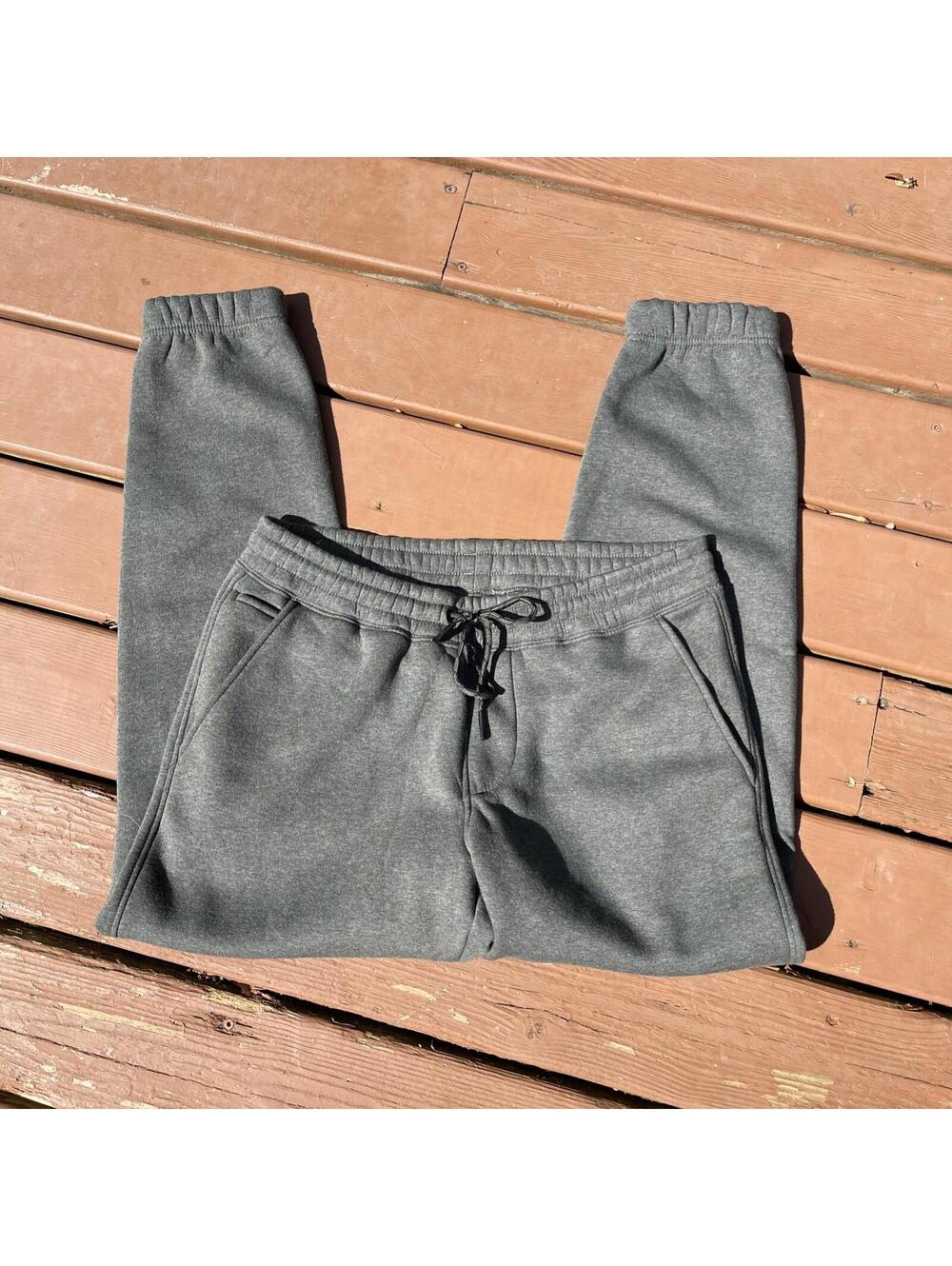 Vintage Weatherproof Green Fleece Lined Joggers Men’s L